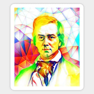 George Perkins Marsh Colourful Portrait | George Perkins Marsh Artwork 12 Magnet